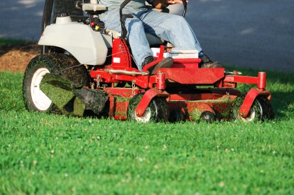 Lawn mowing in North Brookfield, MA by Shepherd Lawn Maintenance LLC.