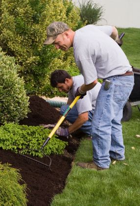 Spring cleanup in East Brookfield, MA by Shepherd Lawn Maintenance LLC.